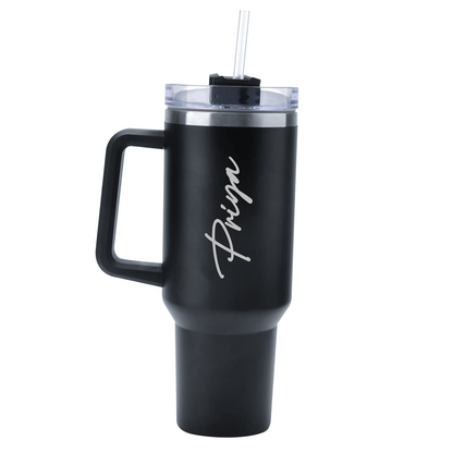 Double Walled Vacuum Insulated Tumbler - Black