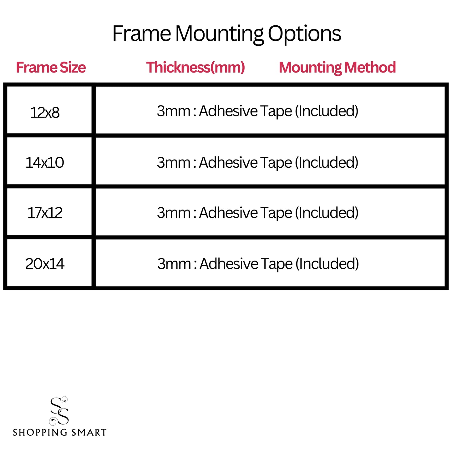 Framed Acrylic Photo Frames with UV Print - Portrait