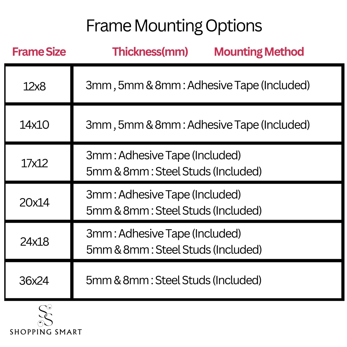 Premium Landscape Acrylic Photo Frame