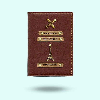 Personalised Passport Cover - Off To See The World