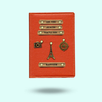 Personalised Passport Cover - Oh, The Places You'll Go!