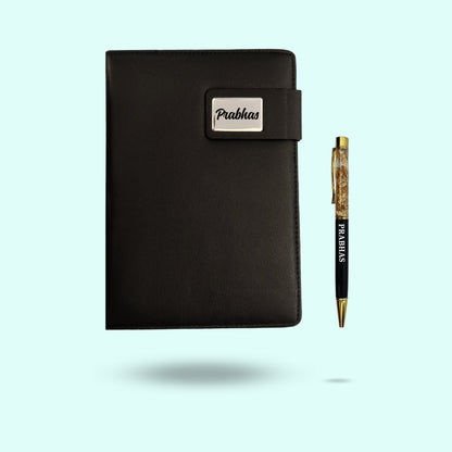 Personalized Diary and Pen Combo