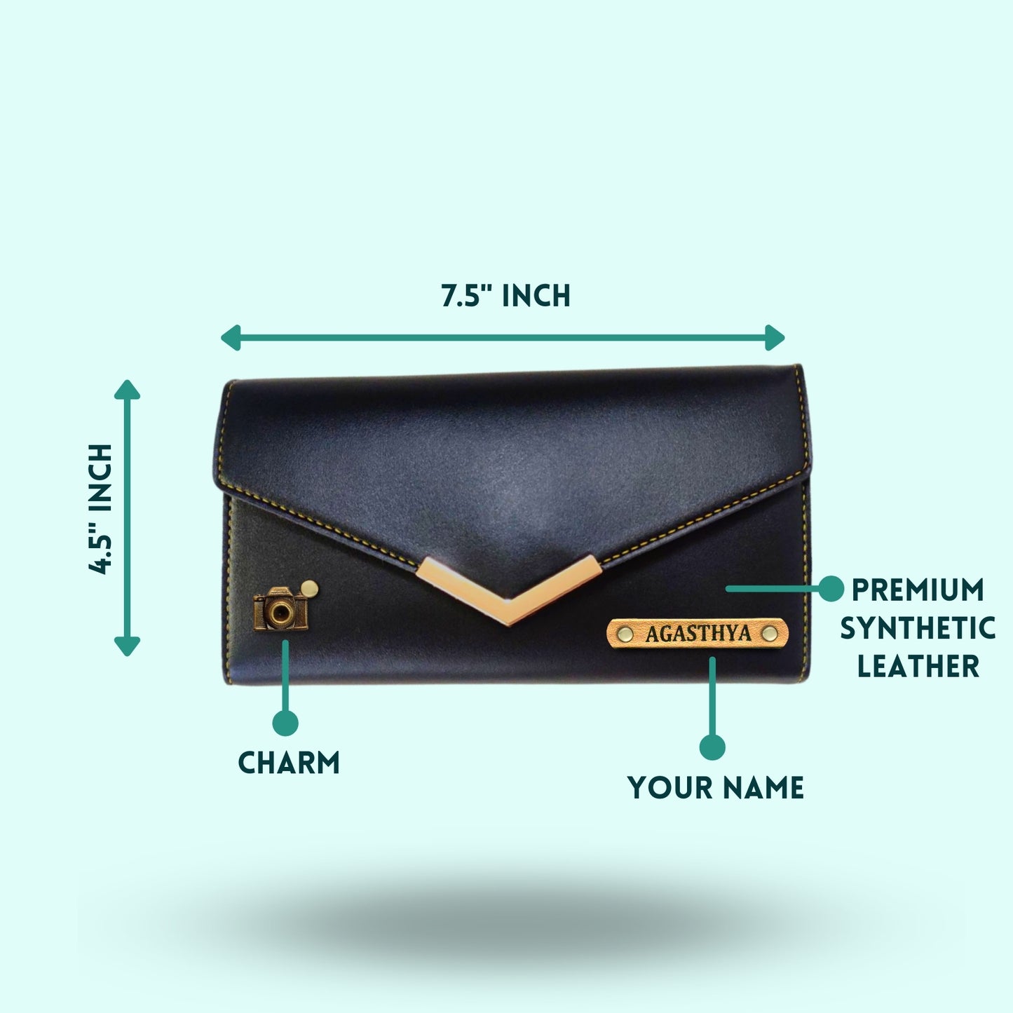 Personalized Womens Wallet