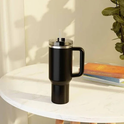 Double Walled Vacuum Insulated Tumbler - Black
