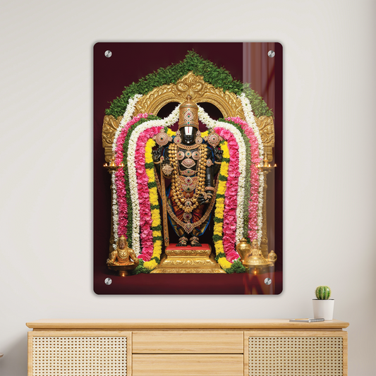 Sri Venkateswara Swamy - Acrylic Wall Art