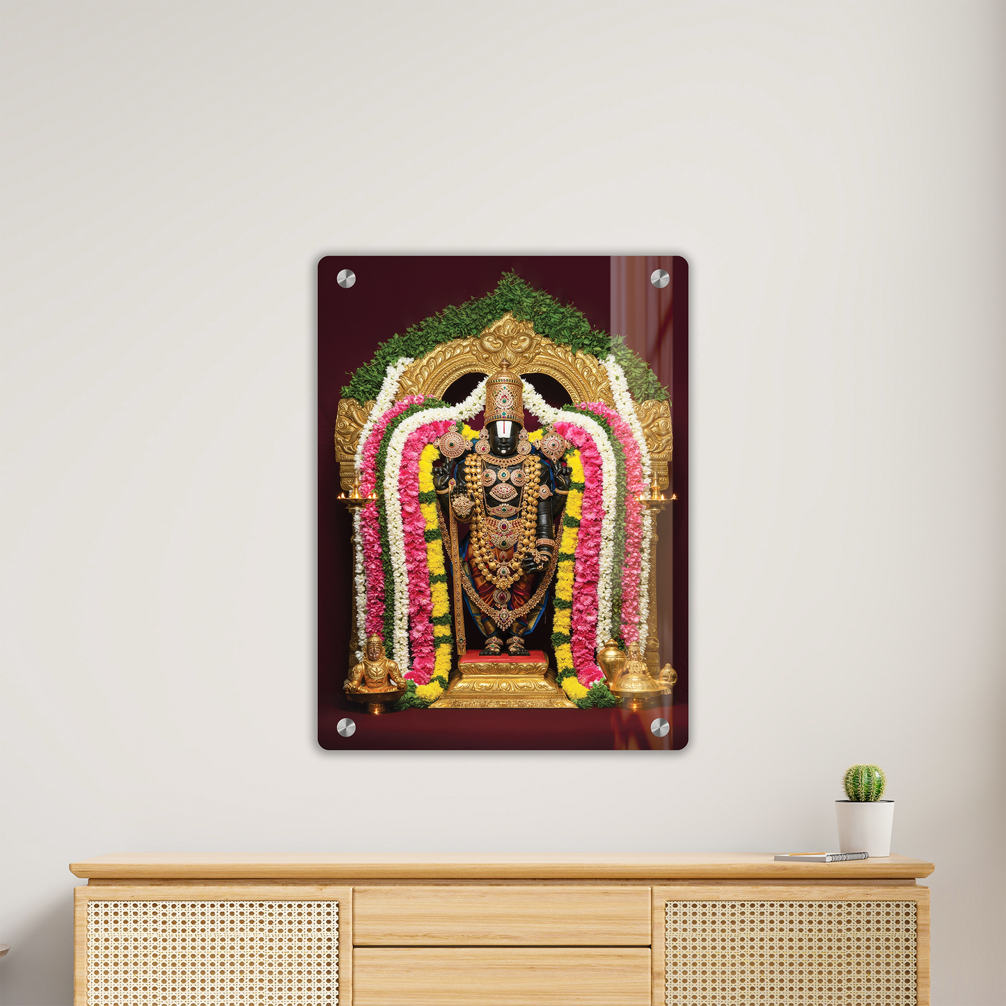 Sri Venkateswara Swamy - Acrylic Wall Art