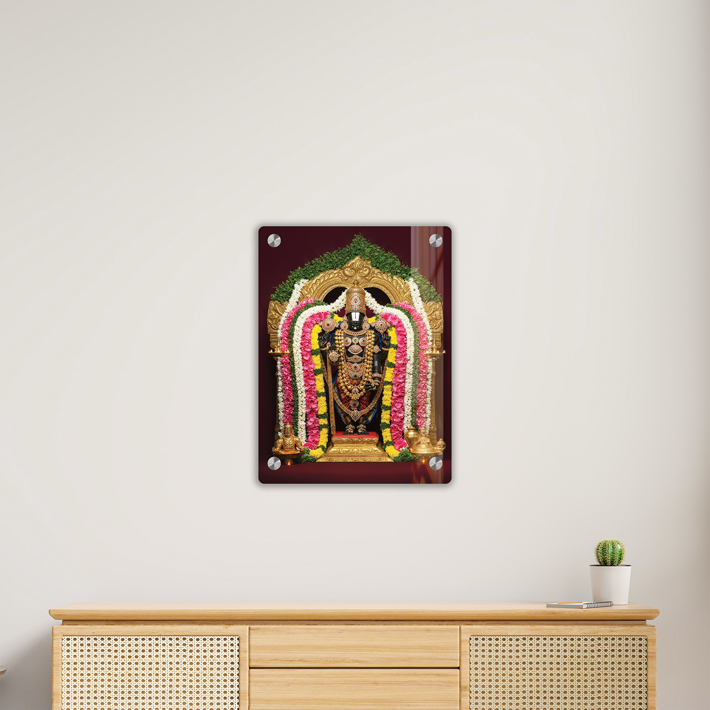 Sri Venkateswara Swamy - Acrylic Wall Art