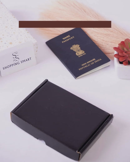 Personalised Passport Cover - Measure Life By Countries Not Years