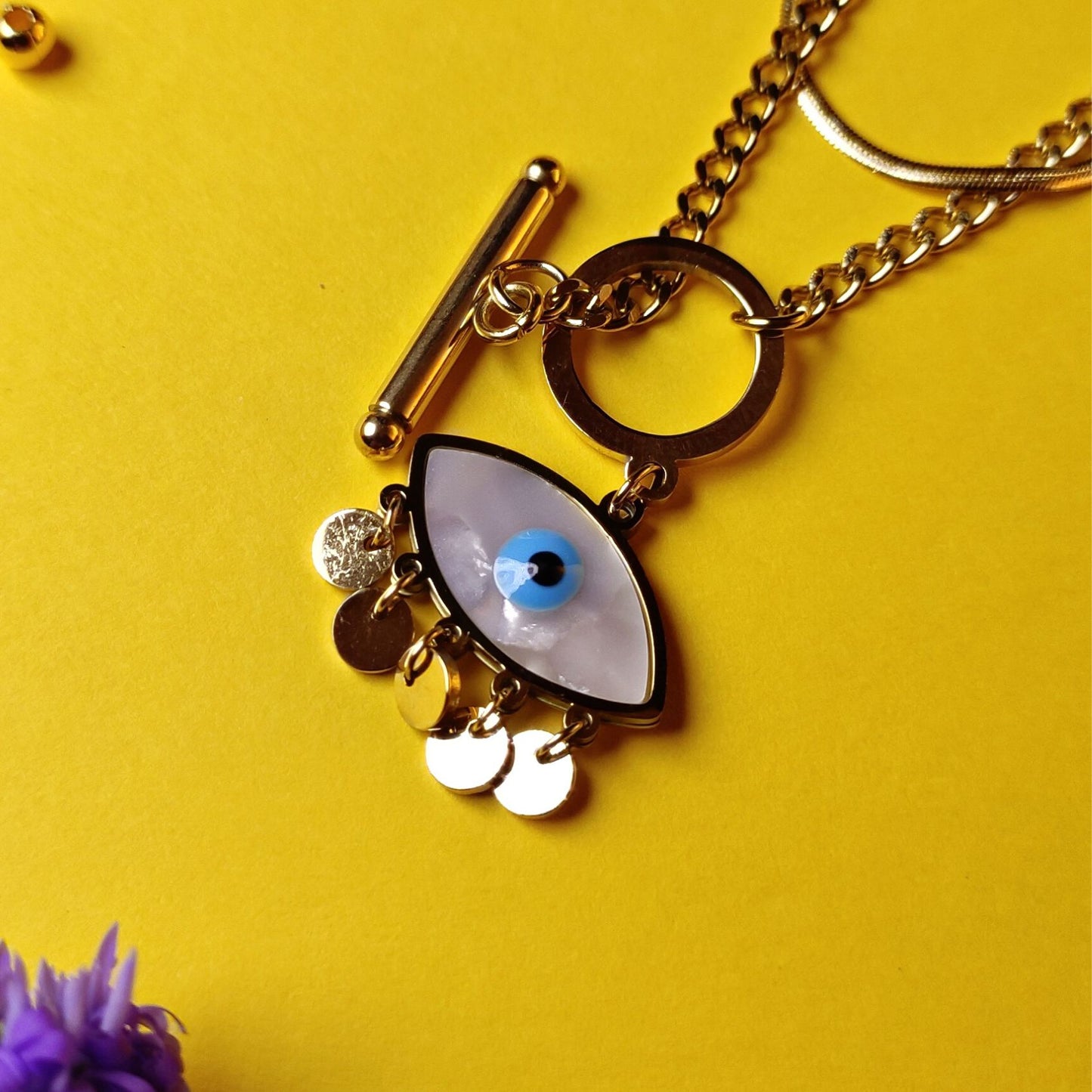 Elite Blue Eye Necklace