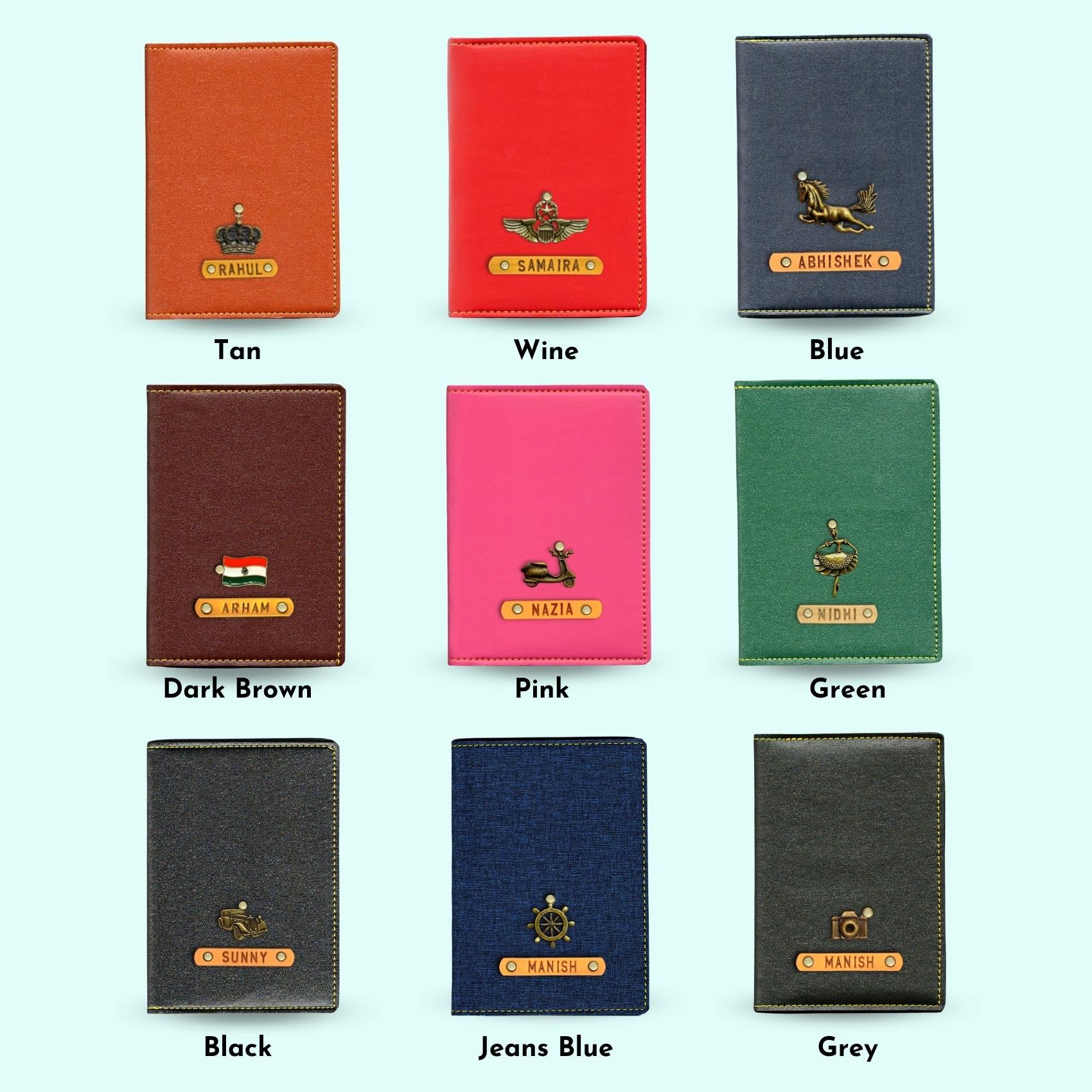 Personalized Passport Cover