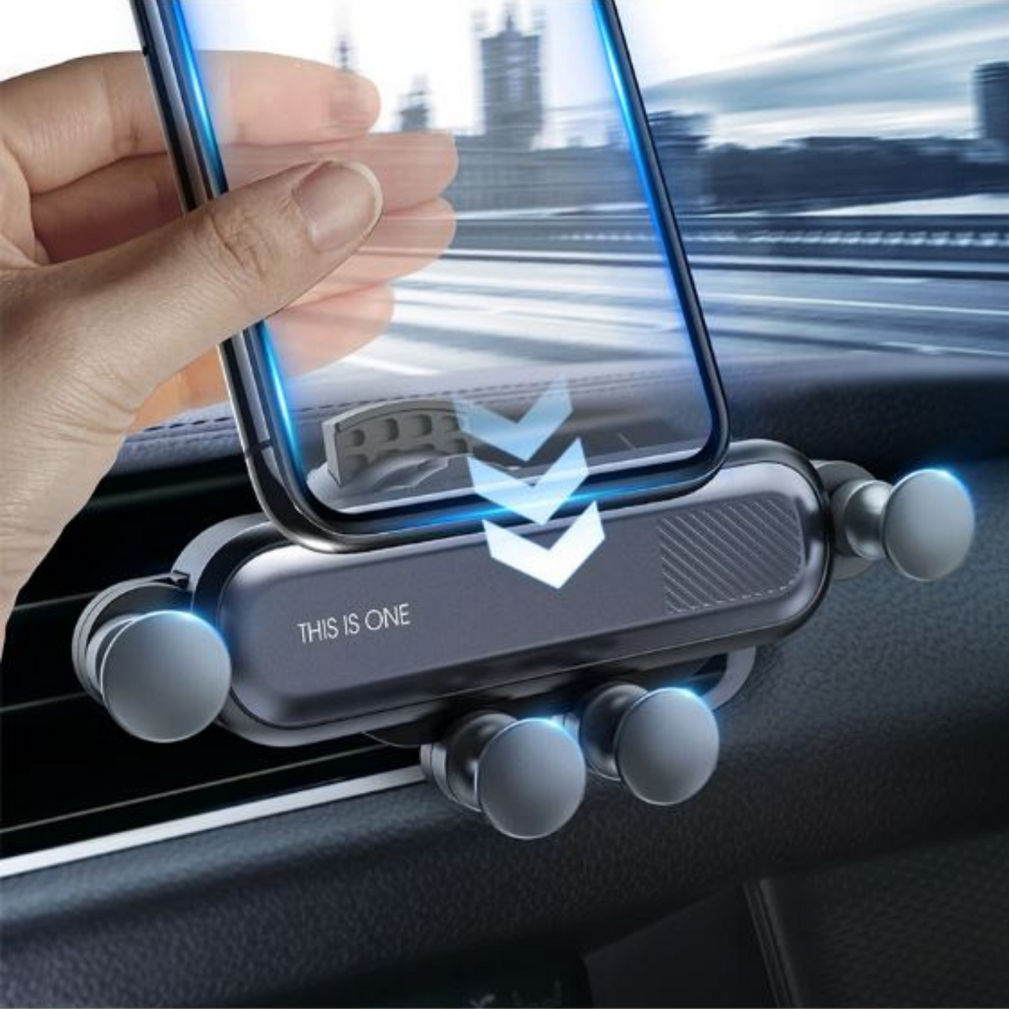 Gravity Car Phone Holder - Universal mobile support