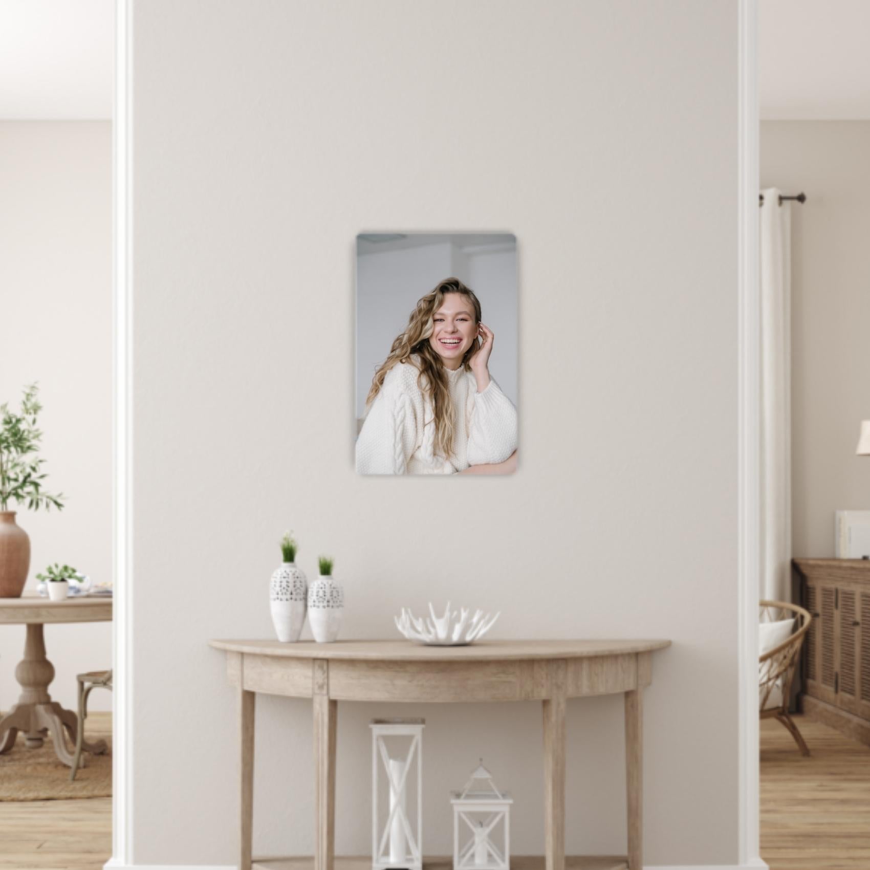 Personalized Acrylic Photo Frame Wall Hanger - A4 size