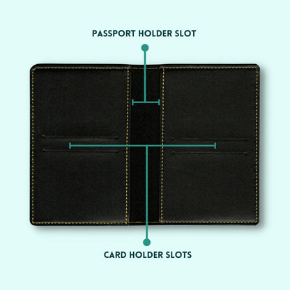 Personalized Advocate Passport Cover - Black