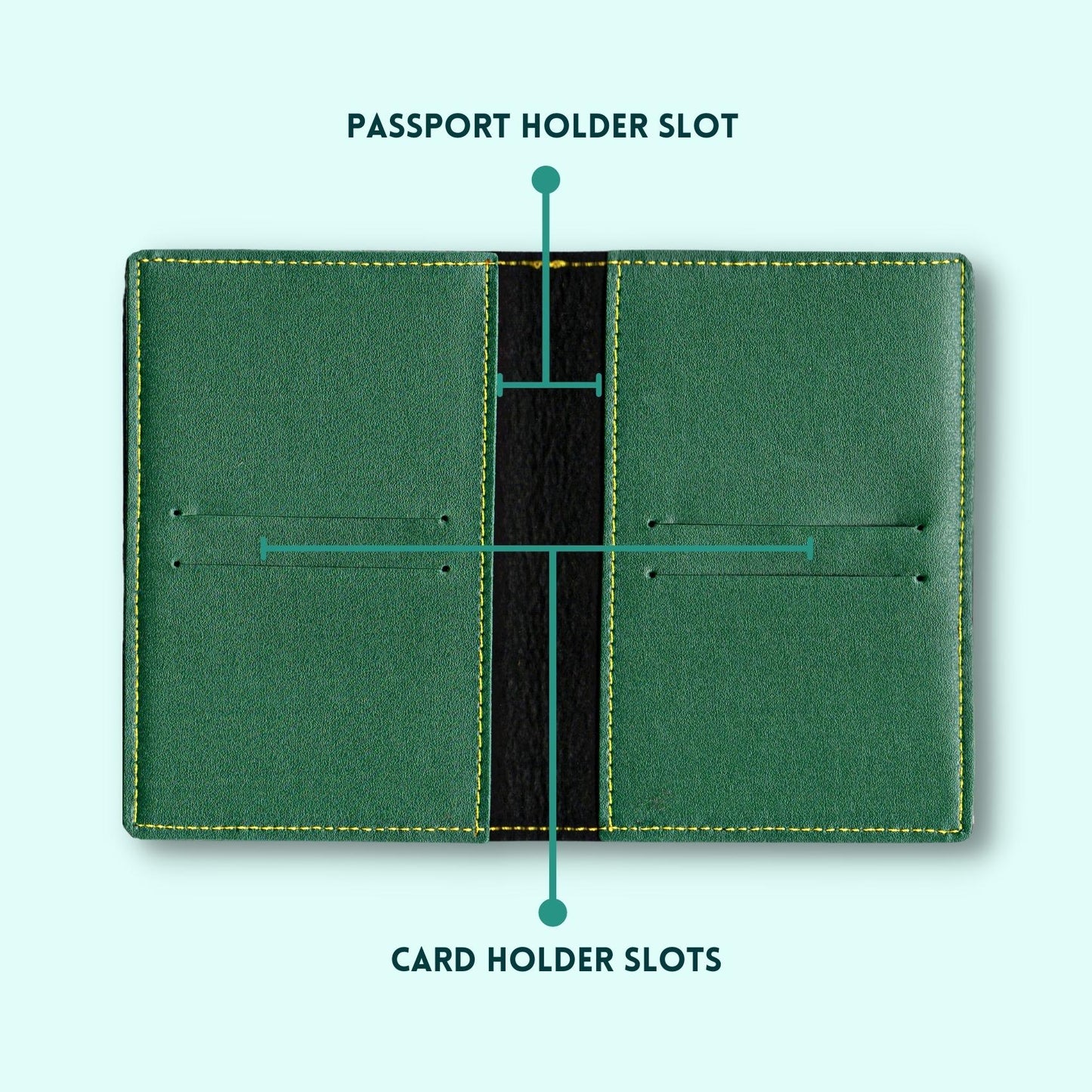 Personalized Advocate Passport Cover - Green