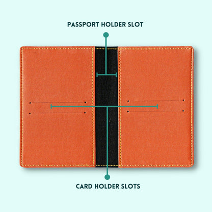 Personalized Advocate Passport Cover - Tan