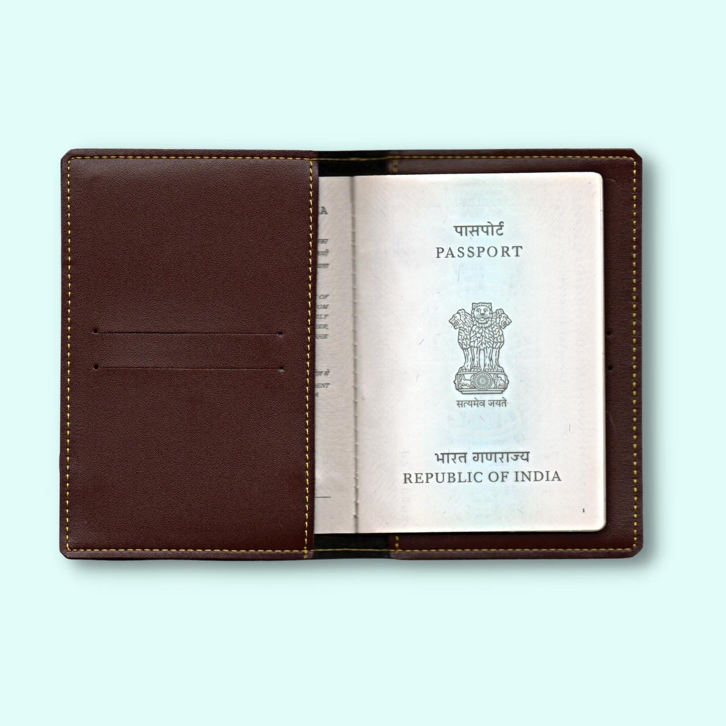 Personalized Advocate Passport Cover - Wine