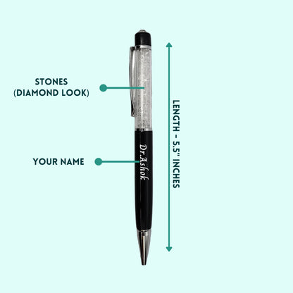 Personalized Diamond Stones Pen