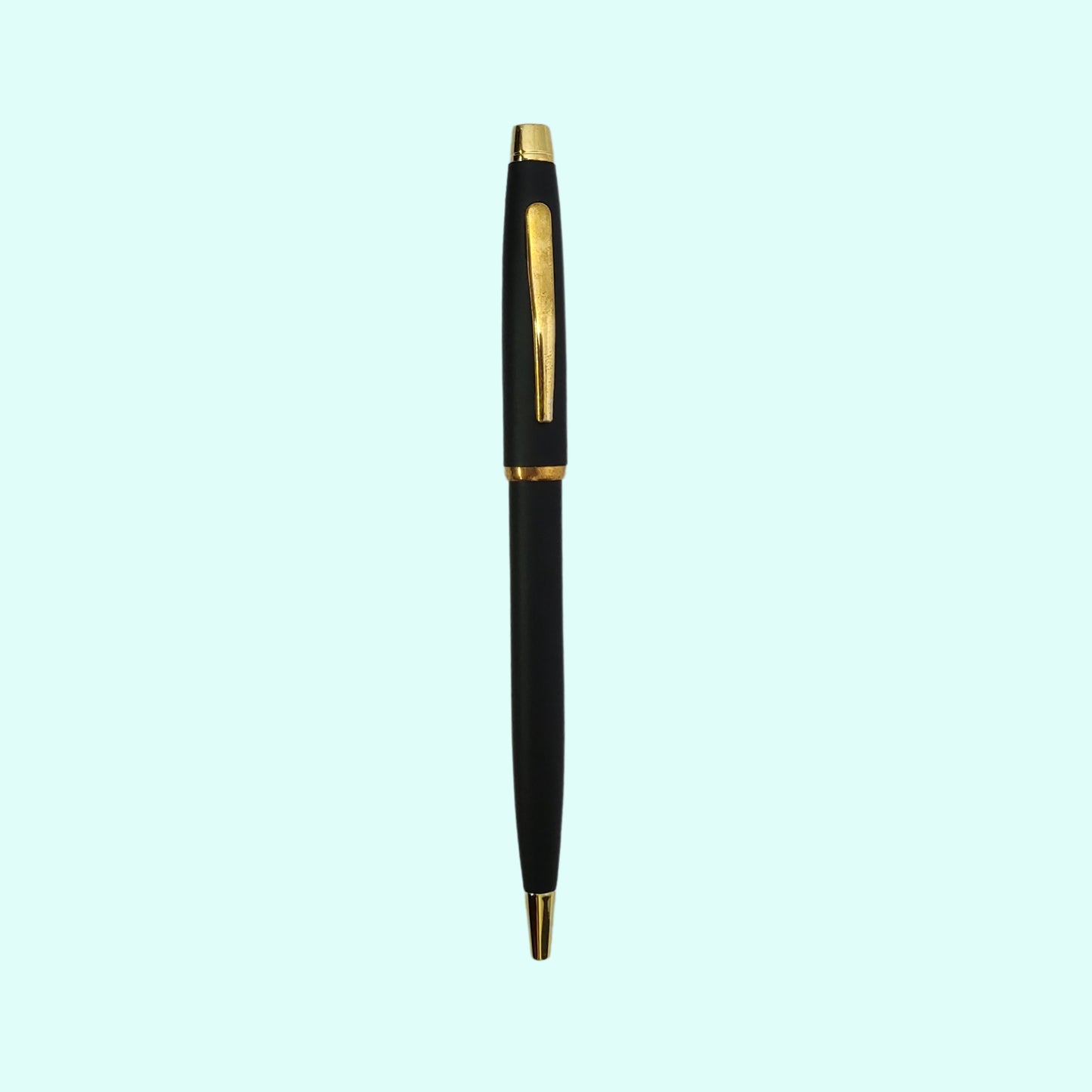 Personalized Gold & Black Pen