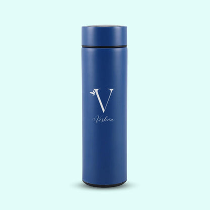 Personalized Temperature Water Bottle - Capital Logo