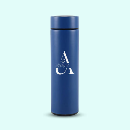 Personalized Temperature Water Bottle - Capital Logo Design