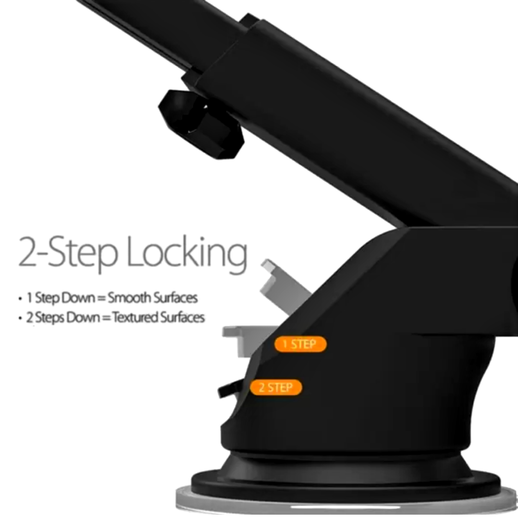 Premium Automatic Universal Mobile Holder - Lock Bracket