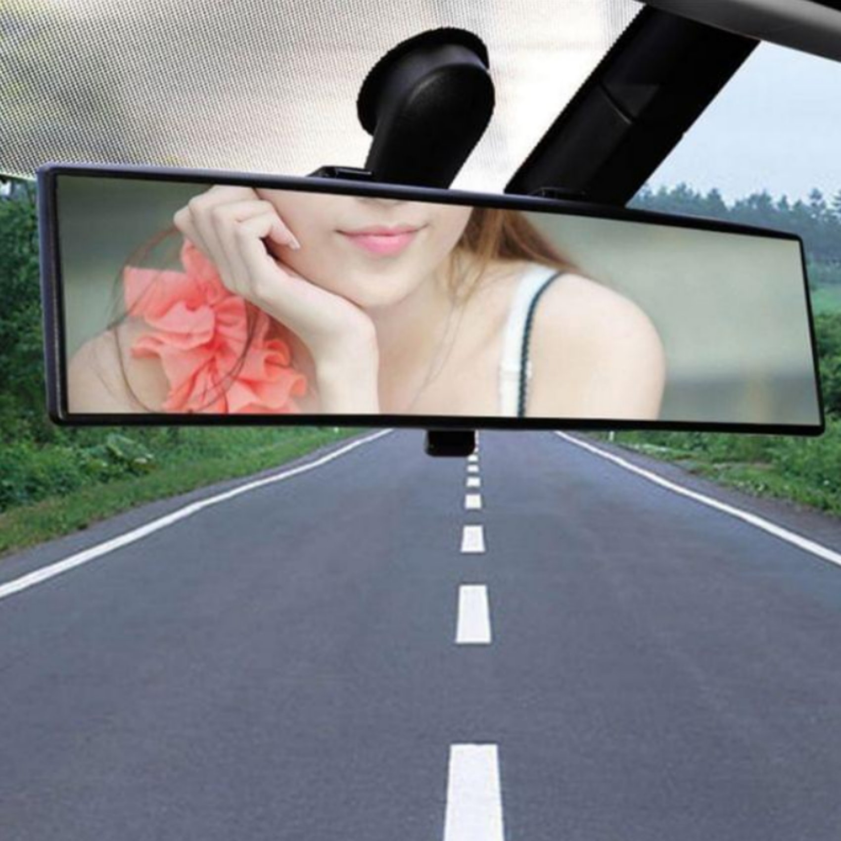Universal Car Interior Wide Angle Rearview Mirror