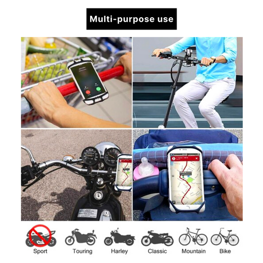 Universal Silicone Adjustable Cycle Phone Holder